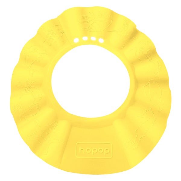 Hopop Bathing Shower Cap Shampoo Hat - Yellow