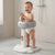 R for Rabbit Fun Time Aqua Hug 9–36M Up to 20kg Baby Bath Stand – Metallic Grey