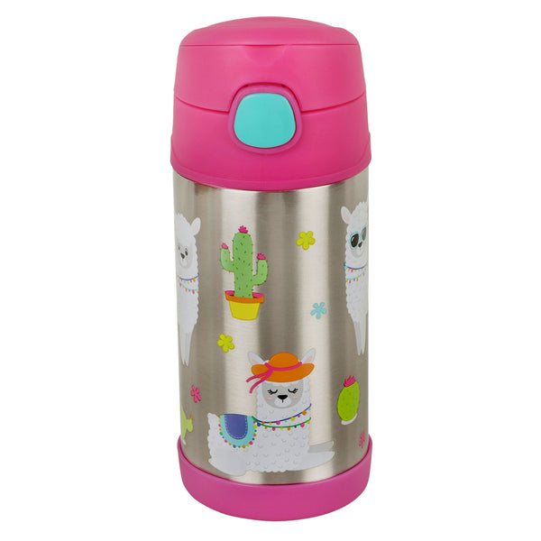 Hopop Insulated Stainless Steel Sipper With Straw- Lama 300ML
