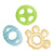 Hopop Multi-Textured, Water-Filled Cooling Teether – Pack of 3 - Assorted