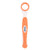 Hopop Tongue Cleaner Pack Of 1 - Orange