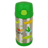 Hopop Insulated Stainless Steel Sipper With Straw- Alligator 300ML