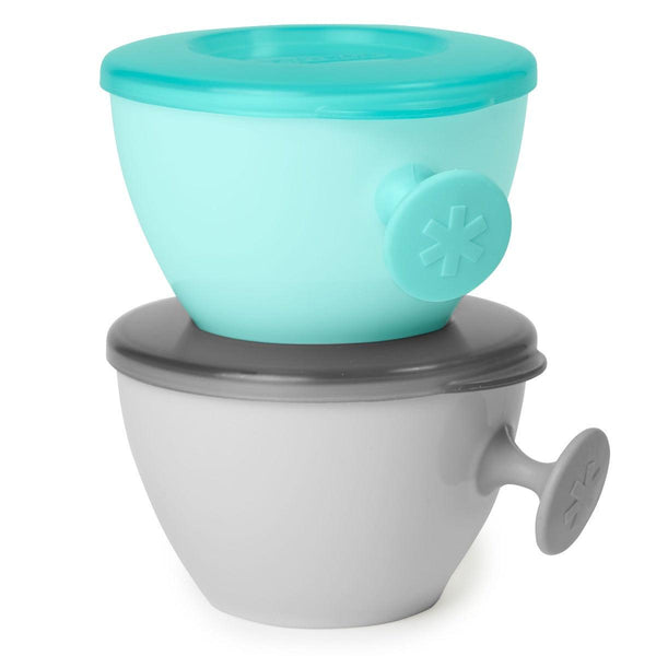 Skip Hop Easy-Grab Bowls Grey-Teal