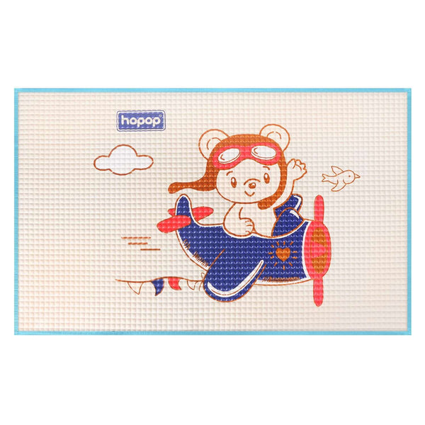 Hopop Air Filled Multipurpose Waterproof Massage Mat - Plane White
