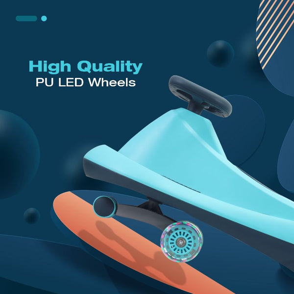 R For Rabbit Swing Car Iya Iya Drift Sky Blue