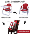 R For Rabbit Booster Chair Jelly Bean Booster Chair Red