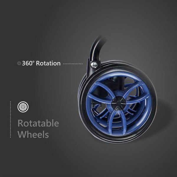 R for Rabbit Stroller Pixie Blue Grey