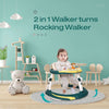 R For Rabbit Little Feet Plus Walker - Detachable Toy Music & Light Green Yellow