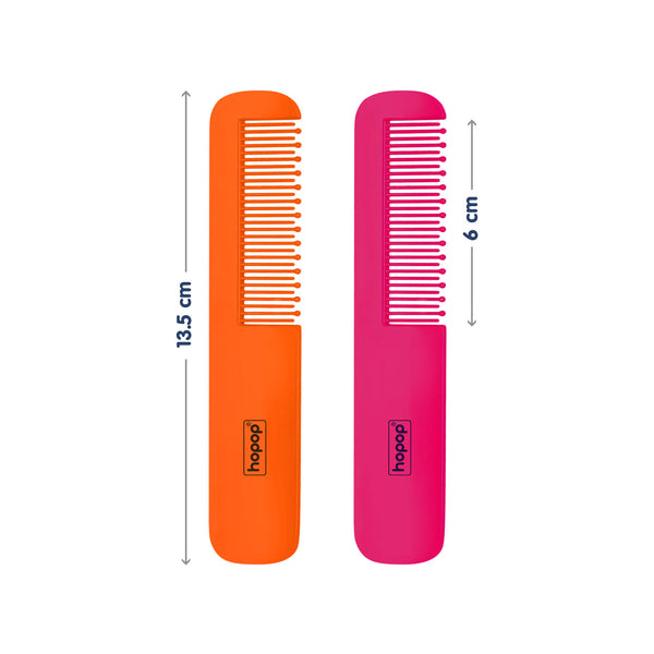 Hopop Rounded Teeth Edge Easy Grip Baby Hair Comb – Gentle & Safe