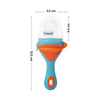 Hopop Food & Fruit Nibbler For Fruit And Veggies - Orange