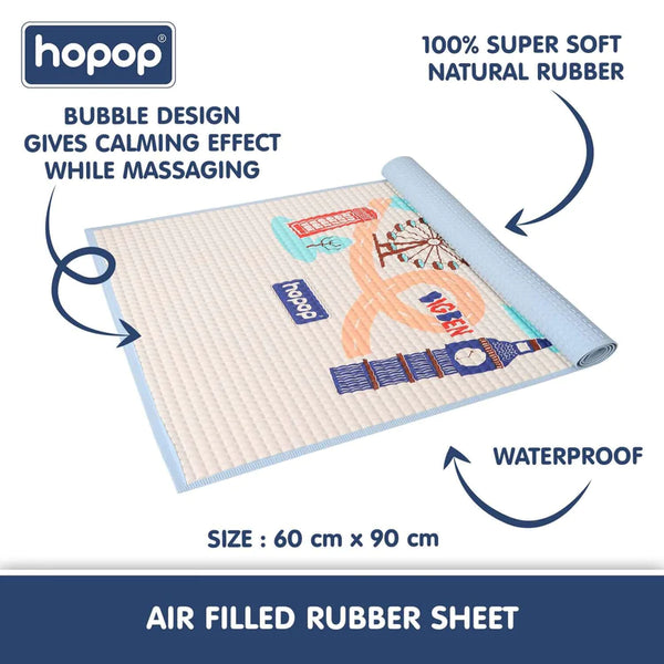 Hopop Air Filled Natural Rubber Massage Mat - London