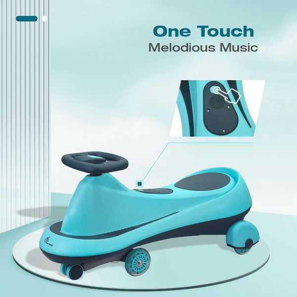 R For Rabbit Swing Car Iya Iya Drift Sky Blue