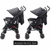 R For Rabbit Stroller Ginny And Johnny Black Grey