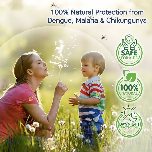 Hopop Mozzbito Natural Mosquito Repellent Patches 24 Patches – Assorted Print