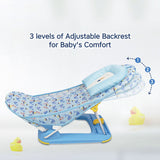 Hopop Anti-Skid Compact Baby Bather 0-12M Blue