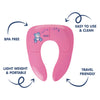 Hopop Foldable & Portable Travel Friendly Toilet Seat - Pink