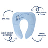 Hopop Foldable & Portable Travel Friendly Toilet Seat - Blue