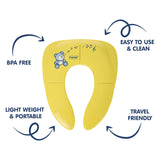 Hopop Foldable Travel Potty Seat 6M-4Y Yellow