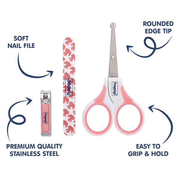 Hopop Safety Nail Care Set - Blue