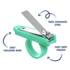 Hopop Nail Clipper Cutter with Finger Grip