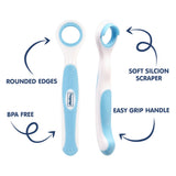Hopop Soft & Gentle Tender Tongue Cleaner Pack of 1 Pink