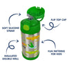 Hopop Insulated Stainless Steel Sipper With Straw- Alligator 300ML