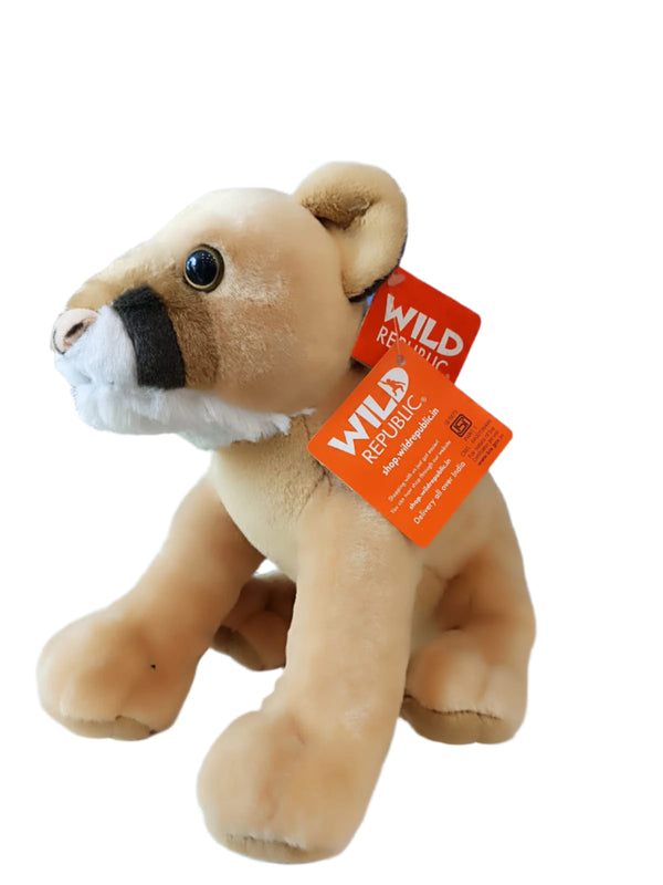 Wild Republic Mountain Lion Stuffed Animal - 12