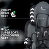 R For Rabbit Car Seat Jumping Jack Racer Grey Black
