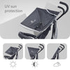 R for Rabbit Stroller Pixie Black Grey
