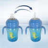Hopop Sipper Cup with Spout & Straw -210 ML Assorted
