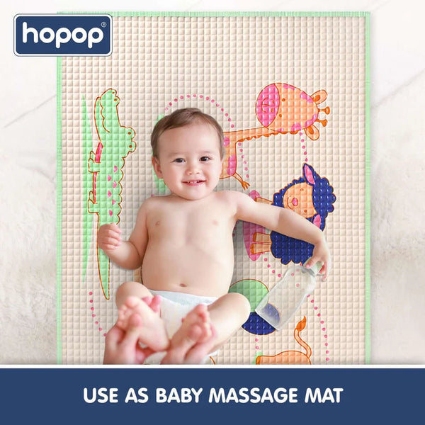 Hopop Air Filled Natural Rubber Massage Mat - Animals