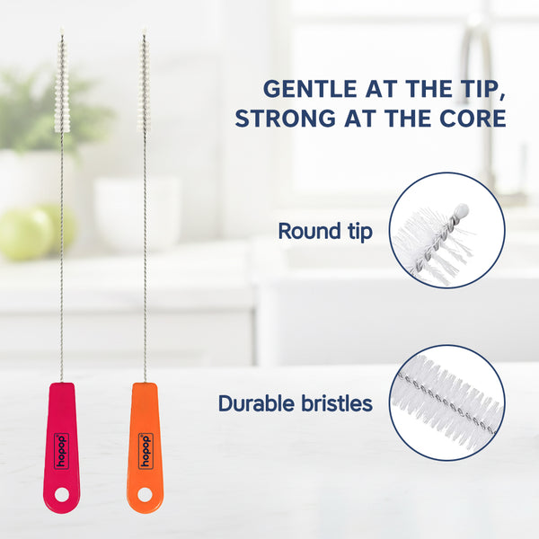 Hopop Straw Brush - Pack of 2