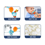Hopop Baby Food & Fruit Nibbler - Orange