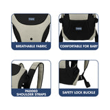 Hopop 3-in-1 Cuddle Me Baby Carrier 3-12 Months Grey