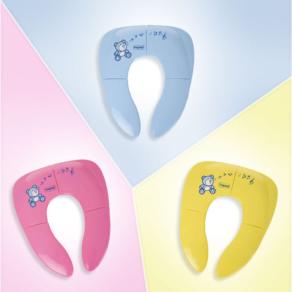 Hopop Foldable & Portable Travel Friendly Toilet Seat - Yellow