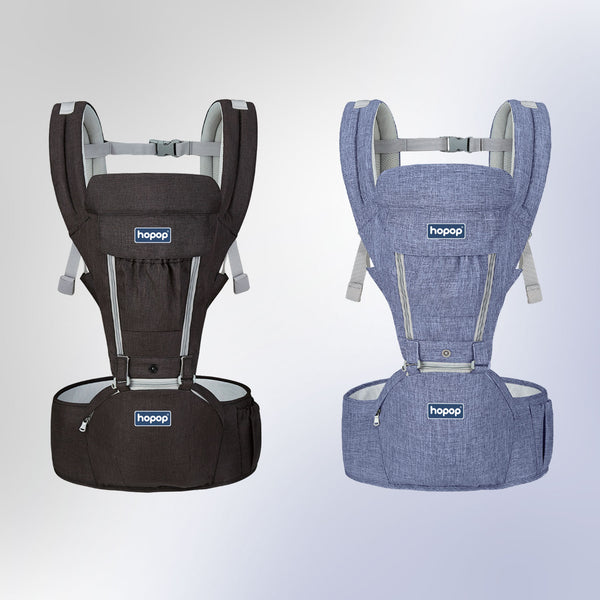 Hopop Elite 5 in 1 Hip Seat Baby Carrier - Blue