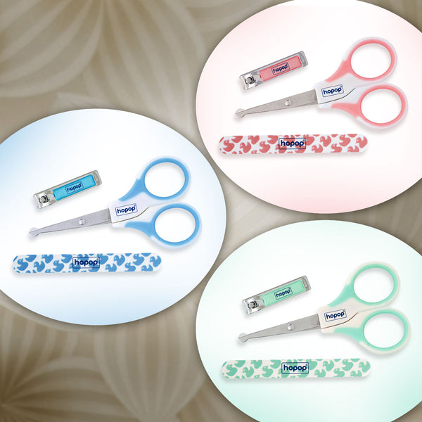 Hopop Safety Nail Care Set - Blue