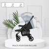 R For Rabbit Stroller Falcon Flight Grey Black