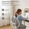 R For Rabbit Kiddie Grow Flex Adjustable Kids Study Table with Chair – Ergonomic Desk with Storage Shelves, Drawer, Spacious Tabletop & Height Adjustment for Growing Kids (3–15 Years)