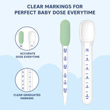 Hopop Medicine Spoon & Dropper Standard Size Green