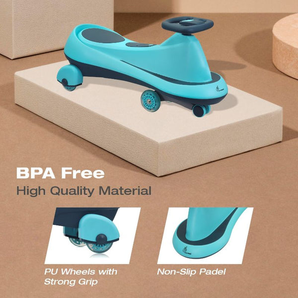 R For Rabbit Swing Car Iya Iya Drift Sky Blue