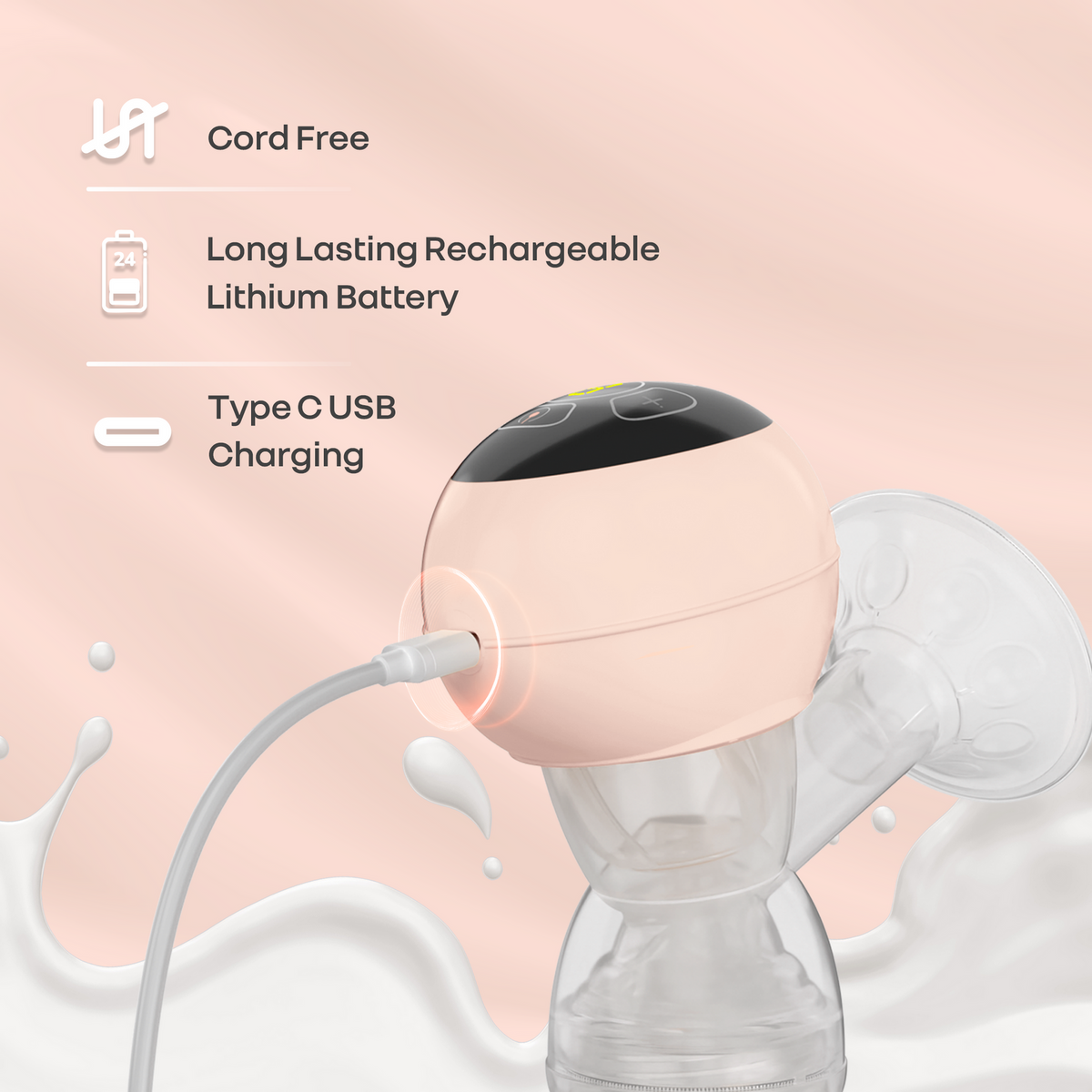 R For Rabbit Lactella Comfort Breast Pump With Dual Modes