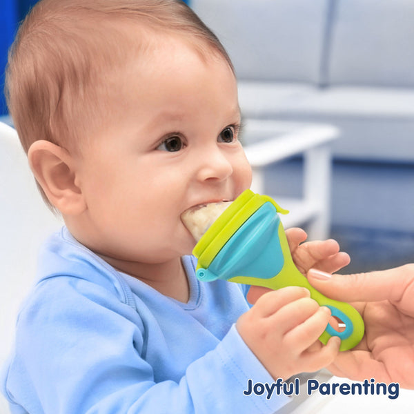 Hopop Baby Food & Fruit Nibbler - Green