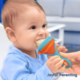 Hopop Baby Food & Fruit Nibbler - Orange
