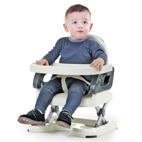 Mastela Booster Seat Fold Up Adjustable Chair Grey