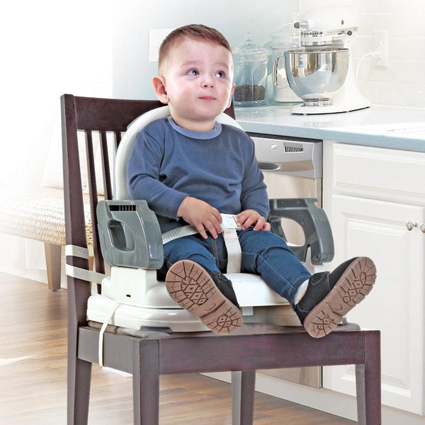 Mastela Booster Seat Fold Up Adjustable Chair Grey