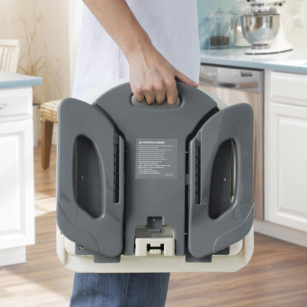 Mastela Booster Seat Fold Up Adjustable Chair Grey