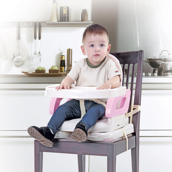 Mastela Booster Seat Fold Up Adjustable Chair Pink