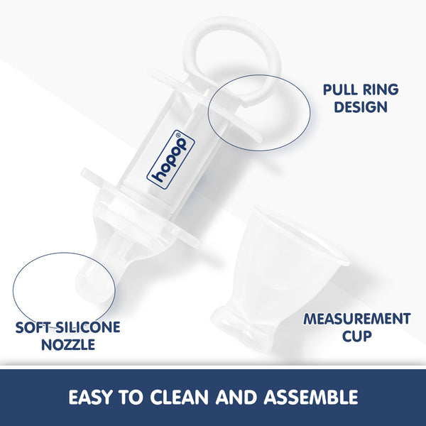 Hopop Multipurpose Baby Oral Medicine Dispenser & Feeding Syringe