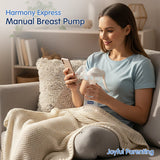 Hopop Harmony Express Manual Breast Pump 2-Level Suction One Size – White